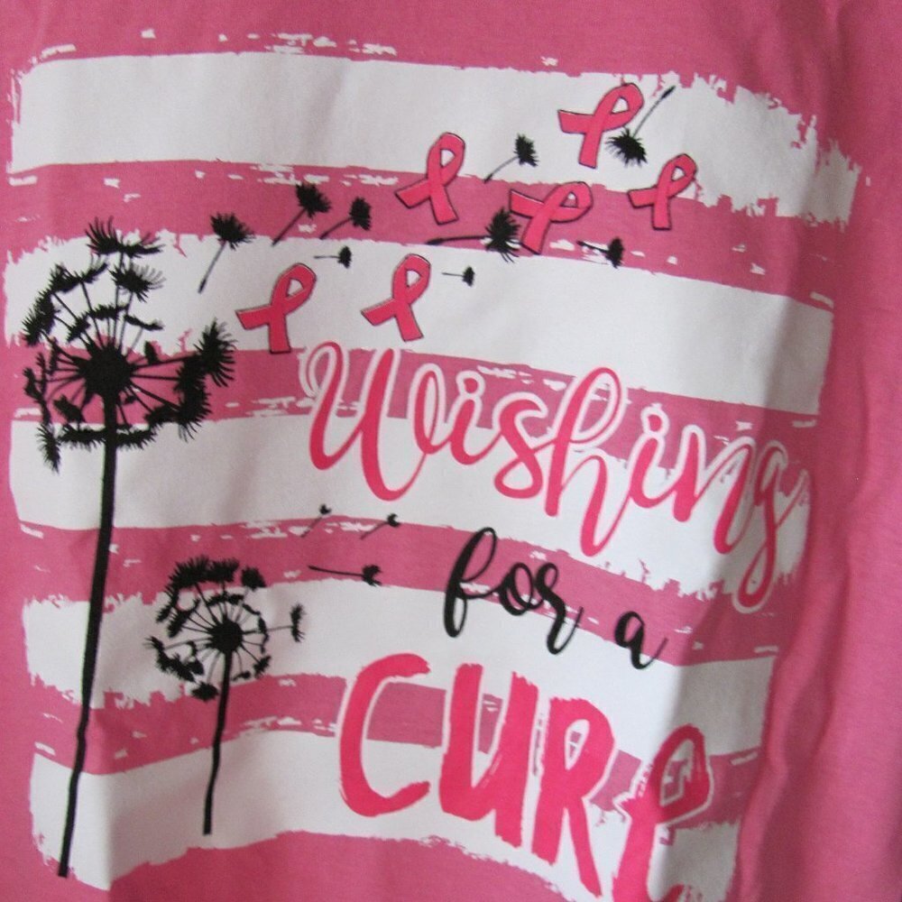 Breast Cancer Awareness Tshirt Gildan Soft-Style Azalea TShirt. - Picture 4 of 7